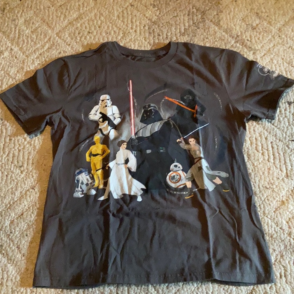 Gray Star Wars theme Disney store 30th anniversary